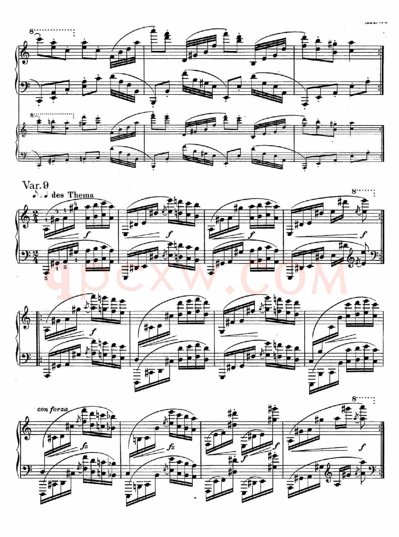 帕格尼尼主题变奏曲（Op.35 Livre2）