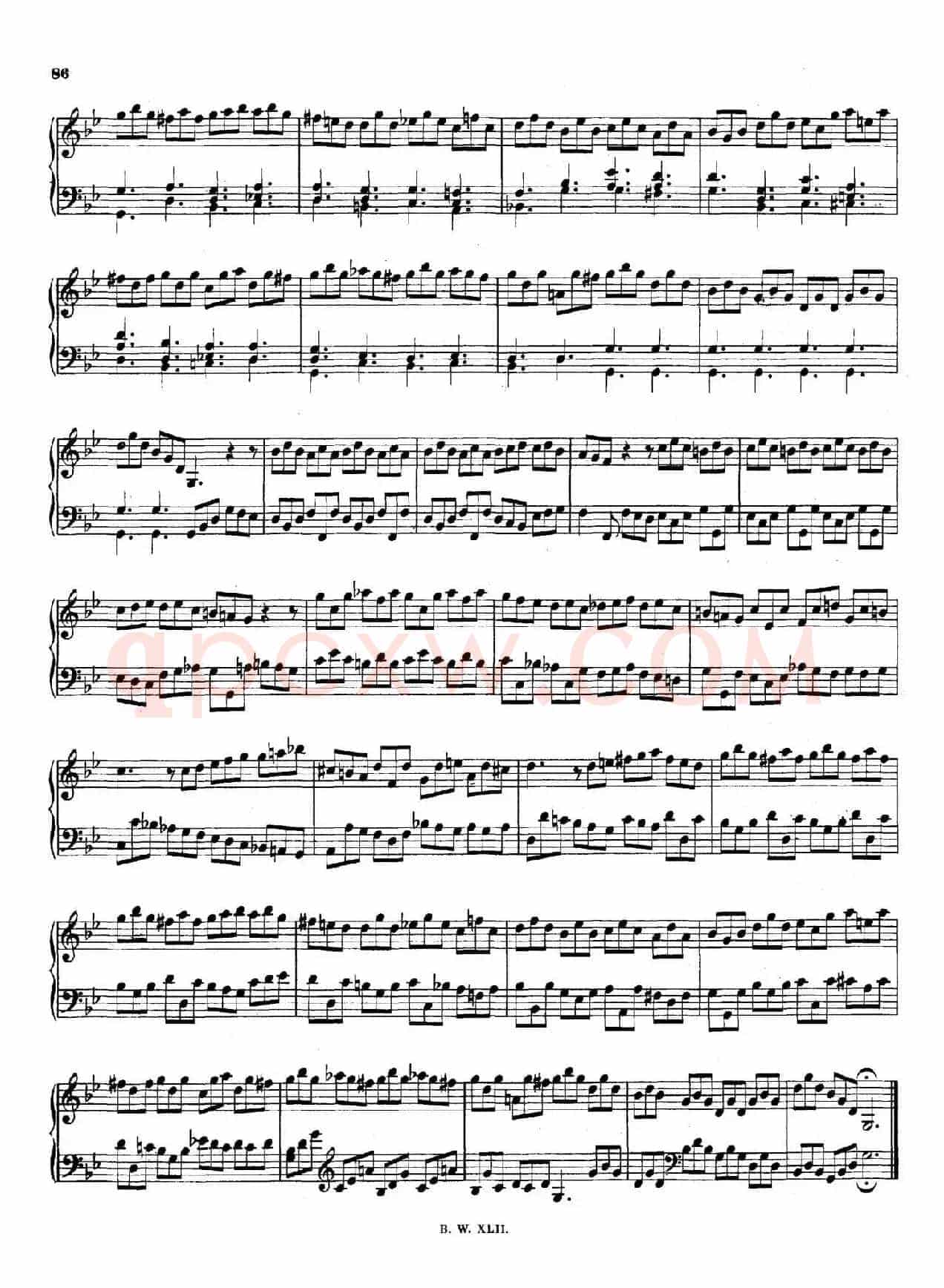 16 Concertos BWV 972-987(十六首为独奏古钢琴而作的协奏曲)(P21——30)