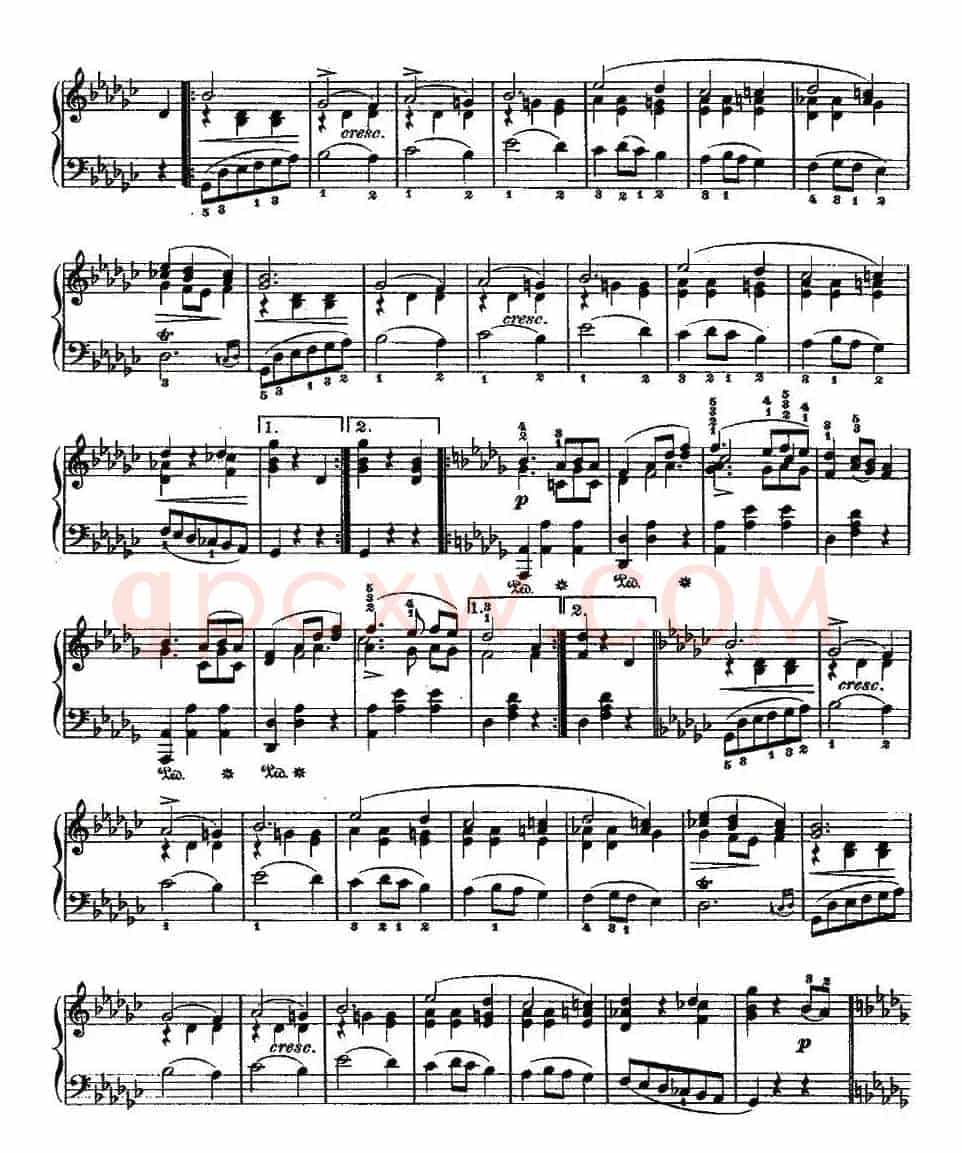 valse，Op.70, No.3
