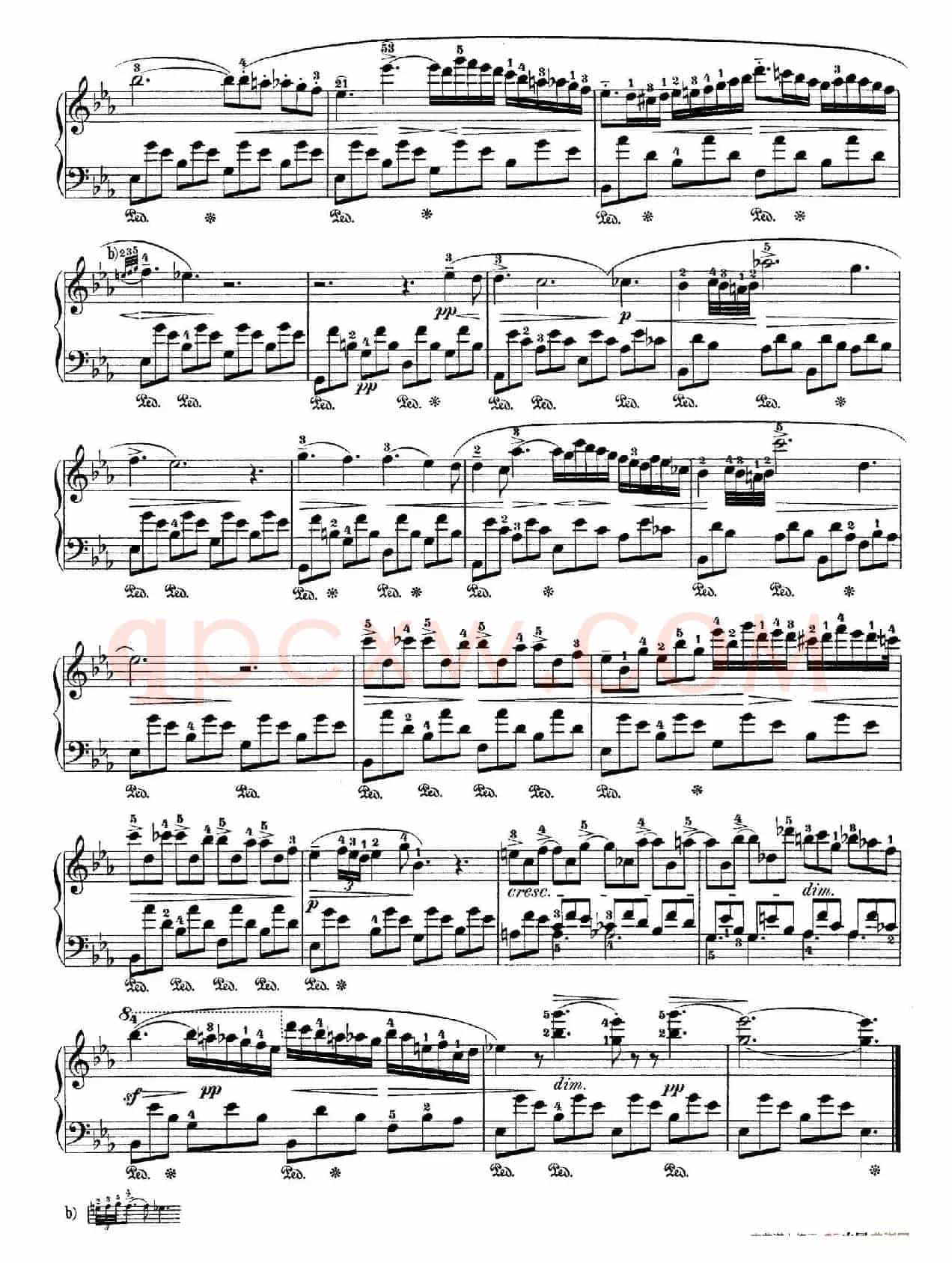 Nocturne No.1 in E-flat Major（降E大调第一号夜曲）