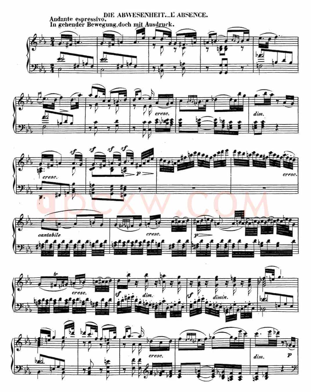 Sonate（奏鸣曲）