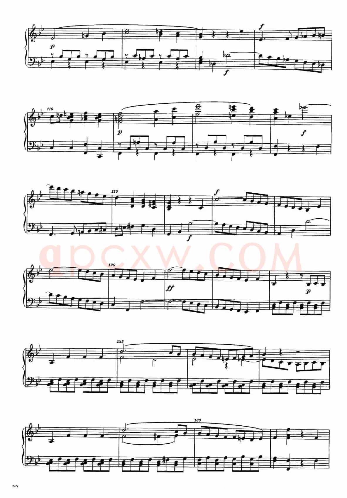 降B大调钢琴奏鸣曲 (Piano Sonata in B-flat Major Op.1)