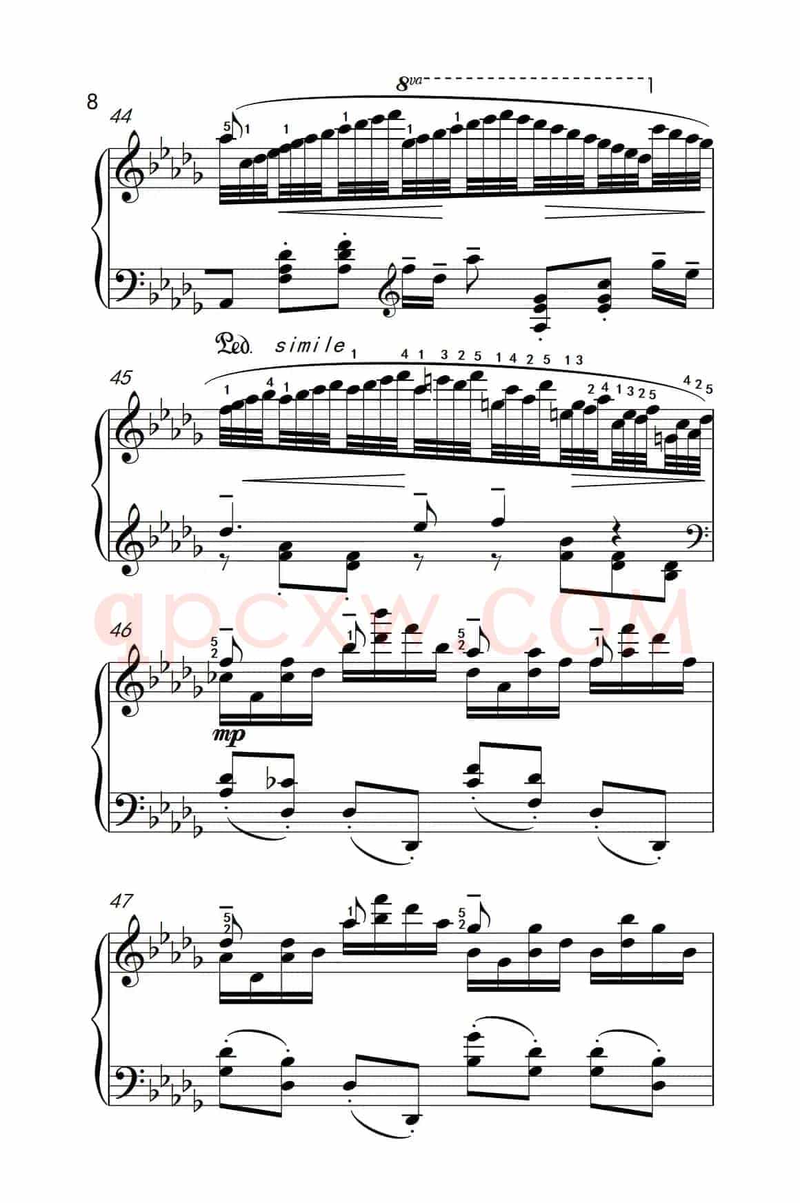 第九级2.云雀（中央音乐学院 钢琴（业余）考级教程 7-9级）