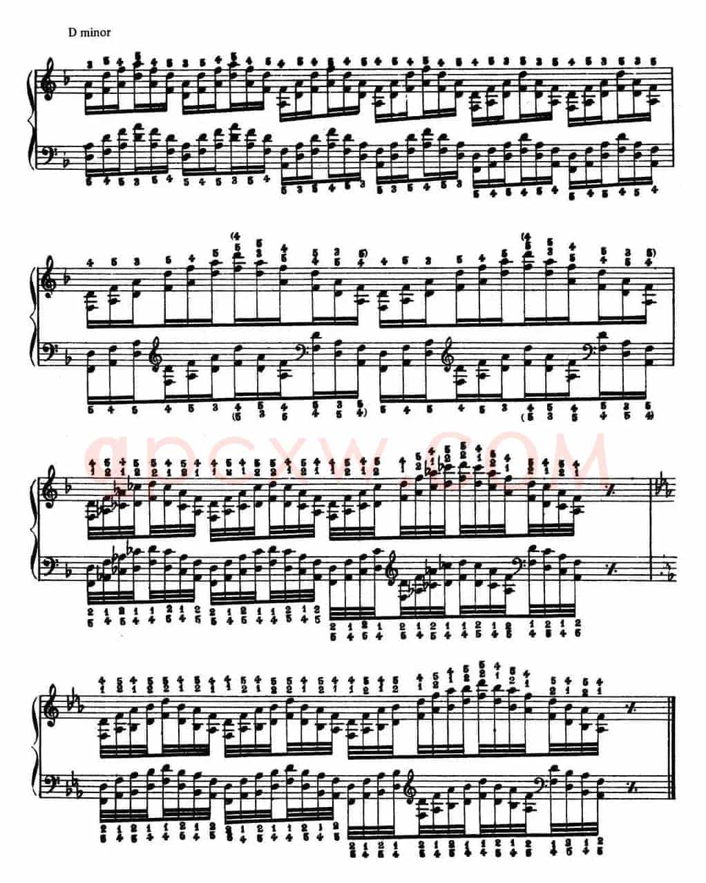 Technical Exercises S.146(李斯特钢琴技巧练习 BOOK Ⅺ)