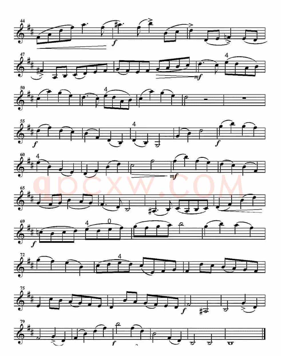 Concerto in B Minor（B小调协奏曲）