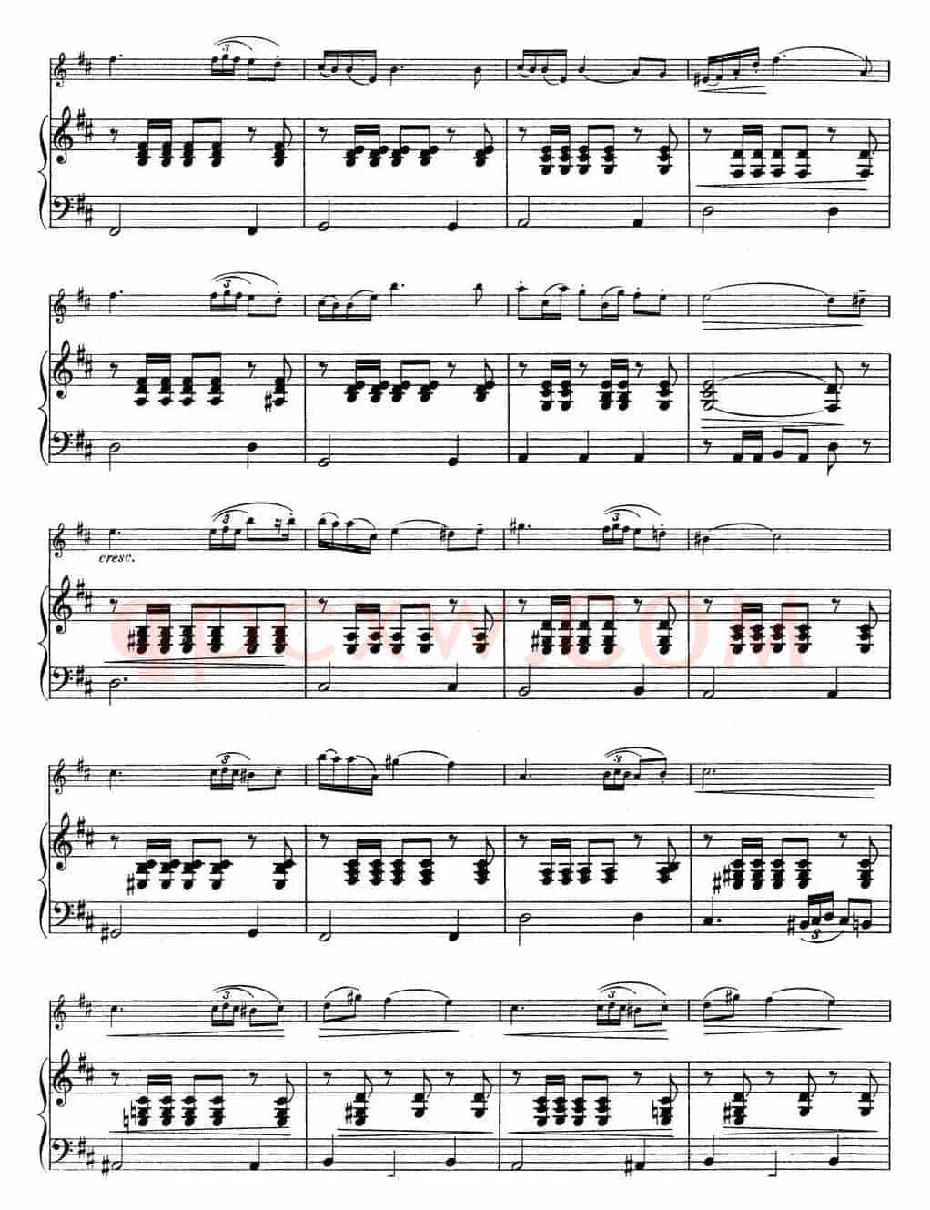 25首小提琴曲合集：Polonaise.（SIEGFRIED JACOBY. Op.70，No.1）（小提琴+钢琴伴奏）