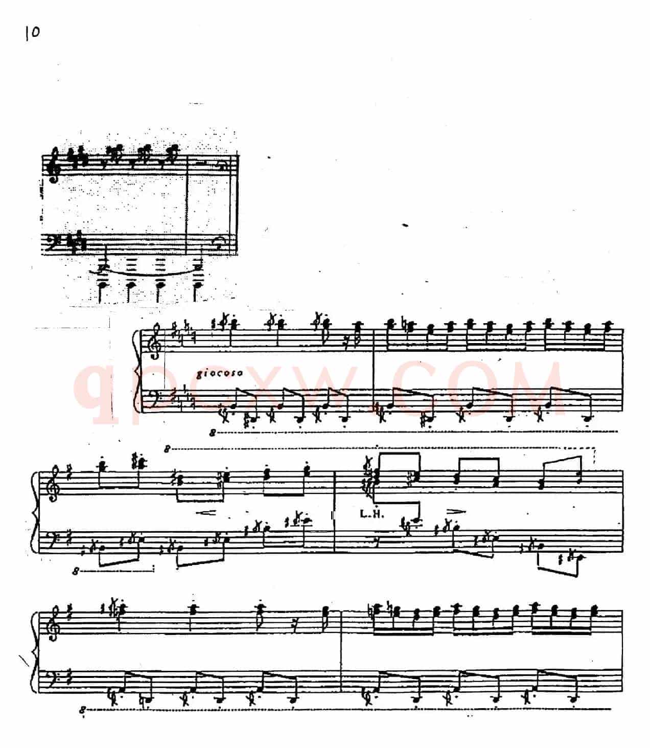 Carmen Variations 12 Pieces(12首卡门主题变奏曲·3)
