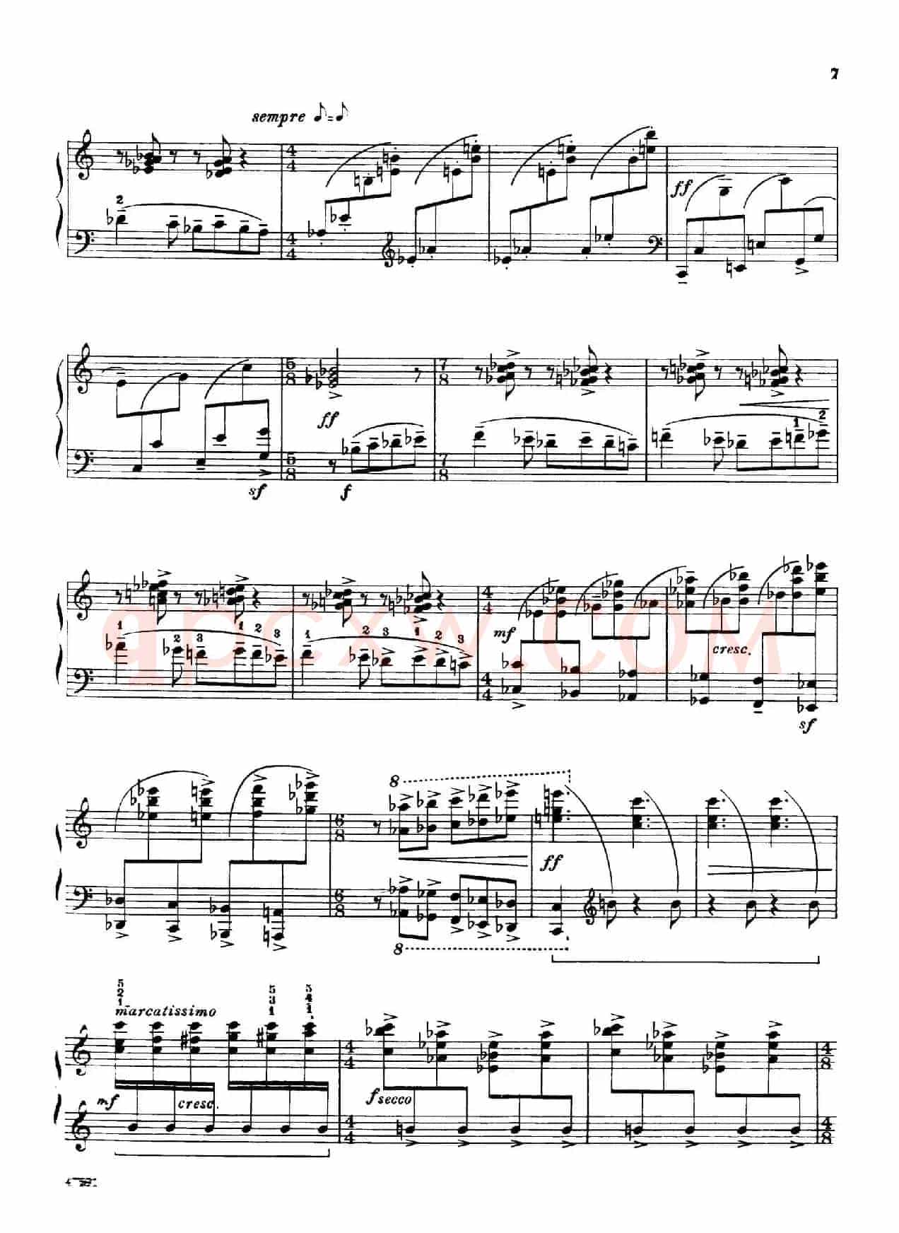 Piano Sonata in E-flat Major Op.95(降E大调钢琴奏鸣曲·Ⅰ)