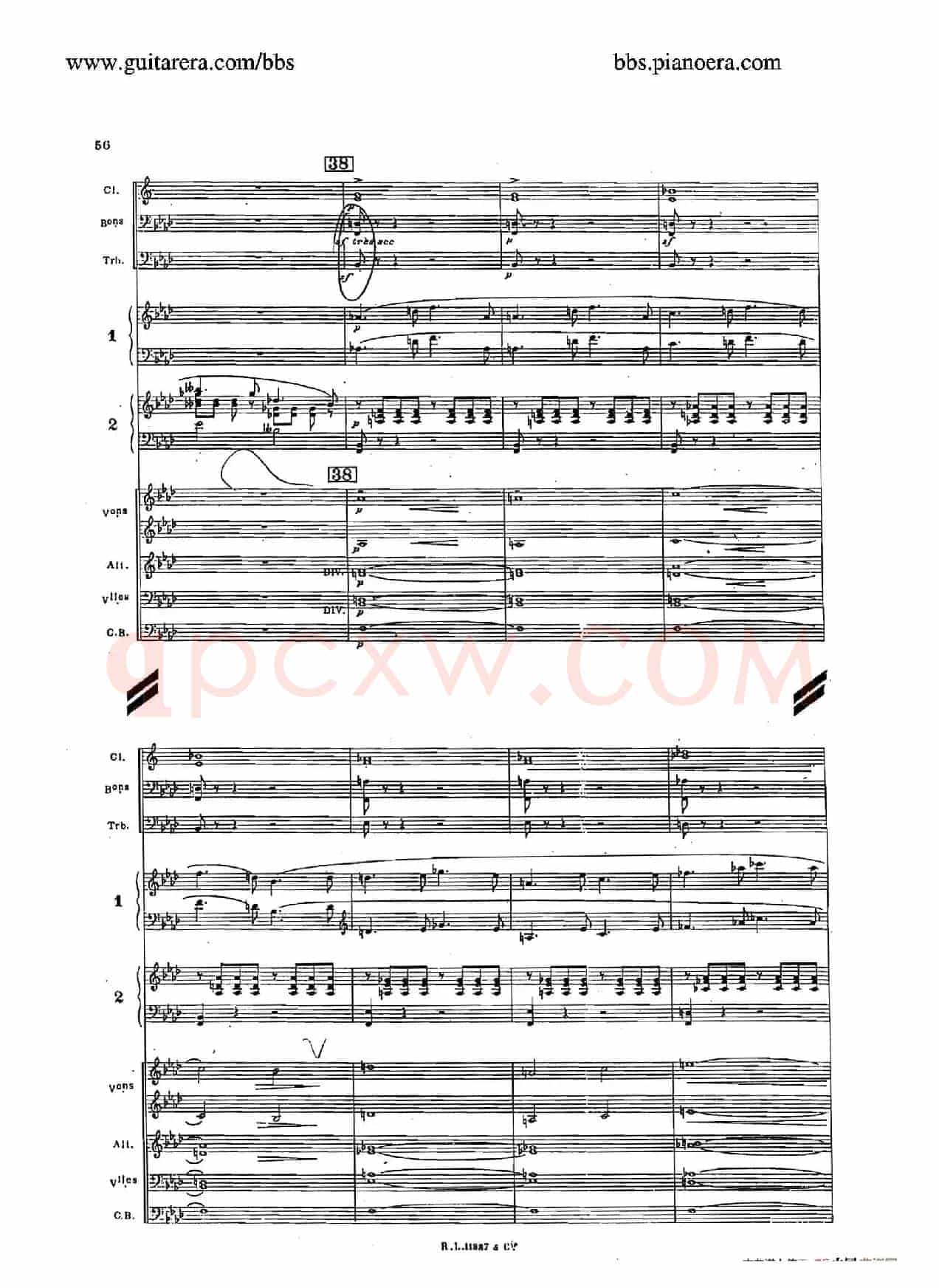 Concerto for 2 Pianos in d Minor(d小调双钢琴协奏曲·总谱)