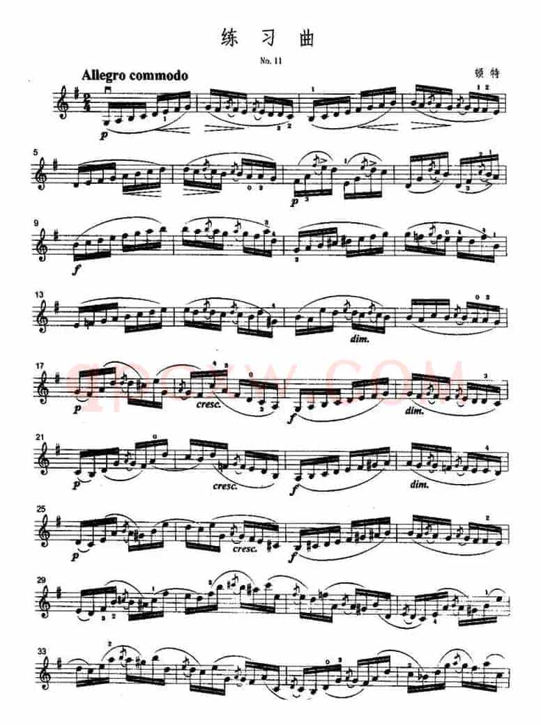 练习曲3首（顿特作曲版）