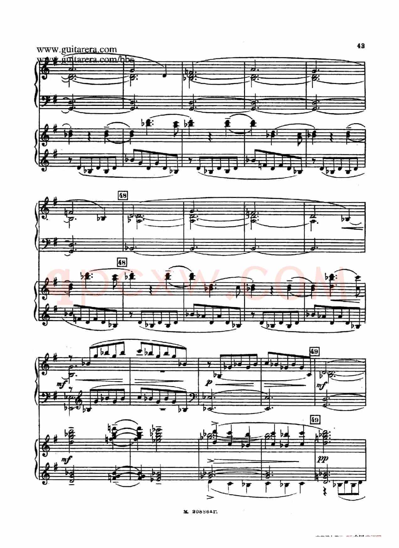 第二双钢琴组曲 Suite for Two Pianos No.2 Op.17(2. 圆舞曲 Valse)