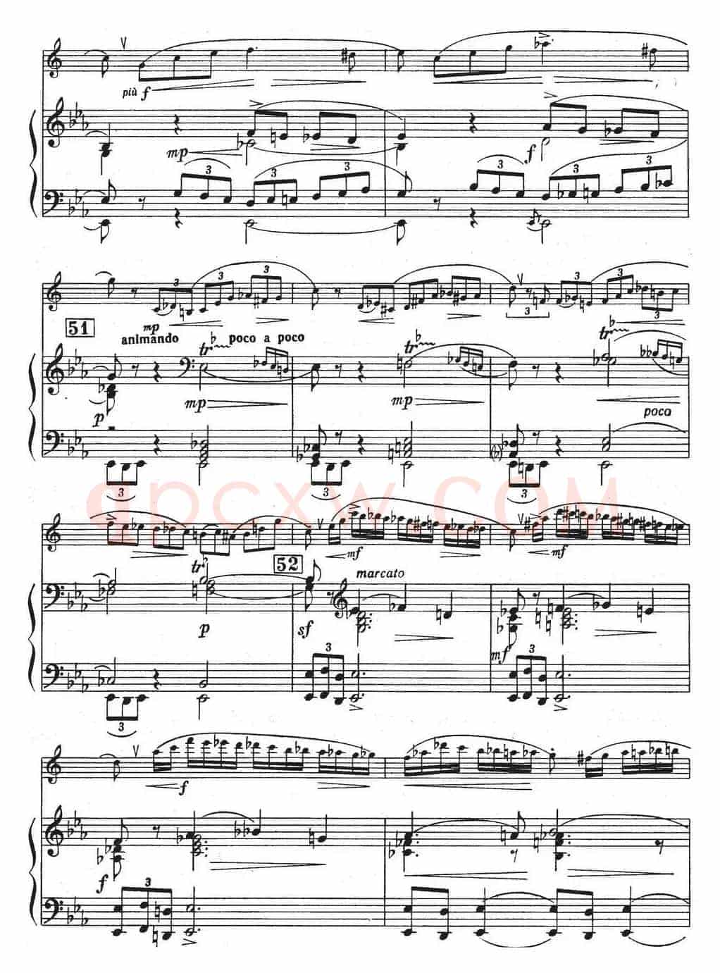 Glazunov Op.109（格拉组诺夫协奏曲Op.109）（萨克斯+钢琴伴奏）