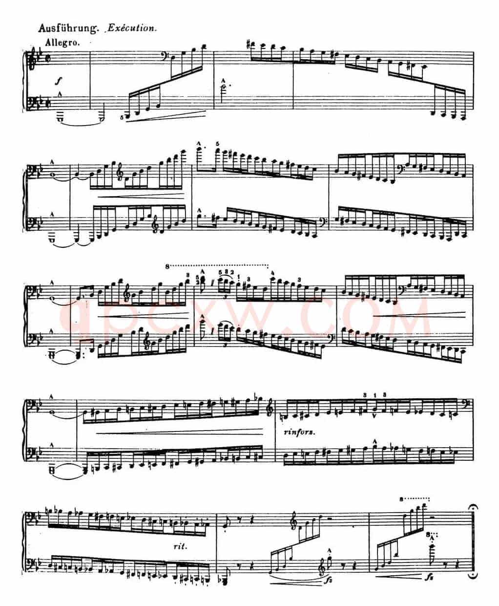6首帕格尼尼大练习曲（Tremolo Etude Nr.1）