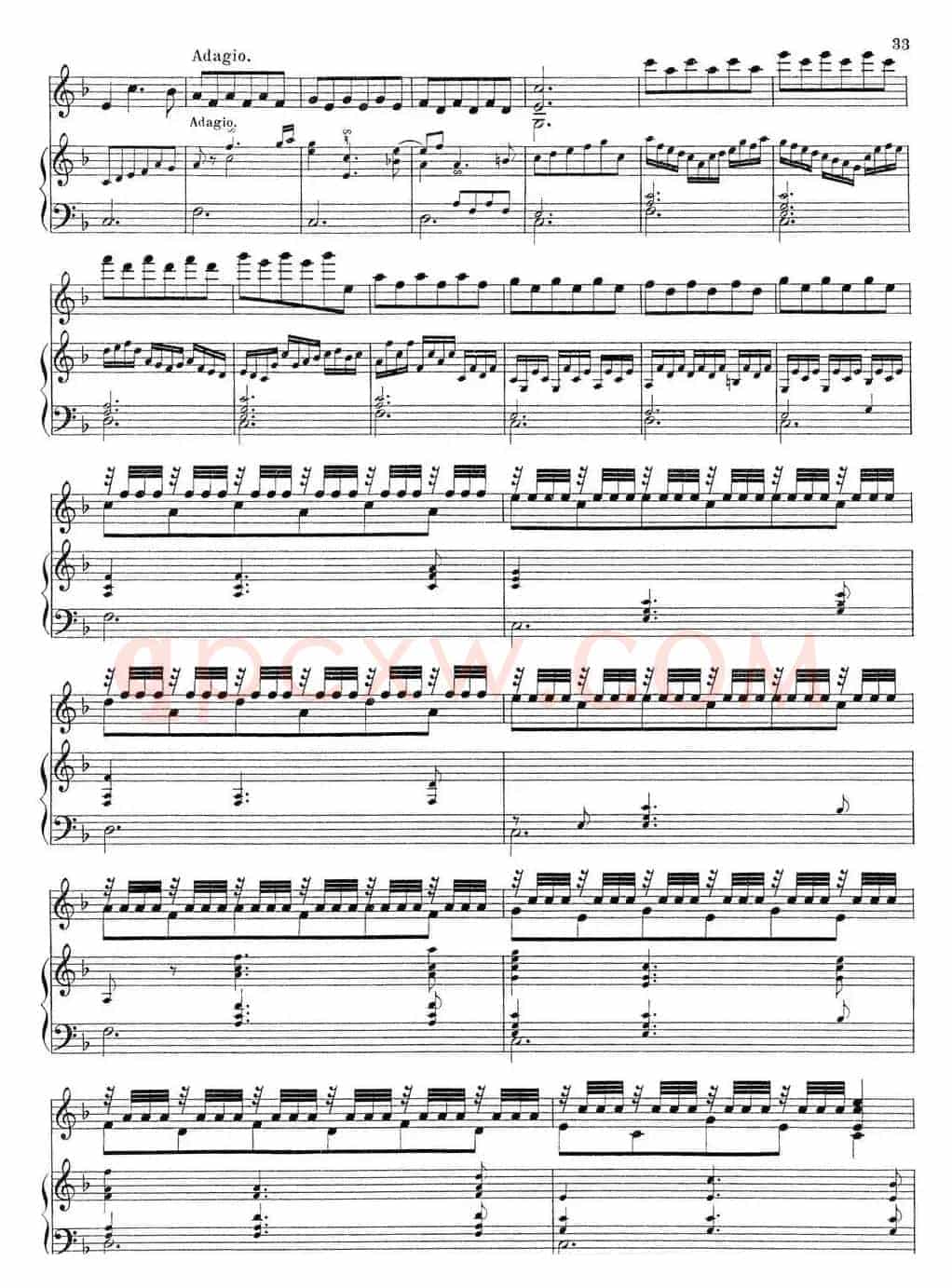 Biber Violin Sonata III（小提琴+钢琴伴奏）