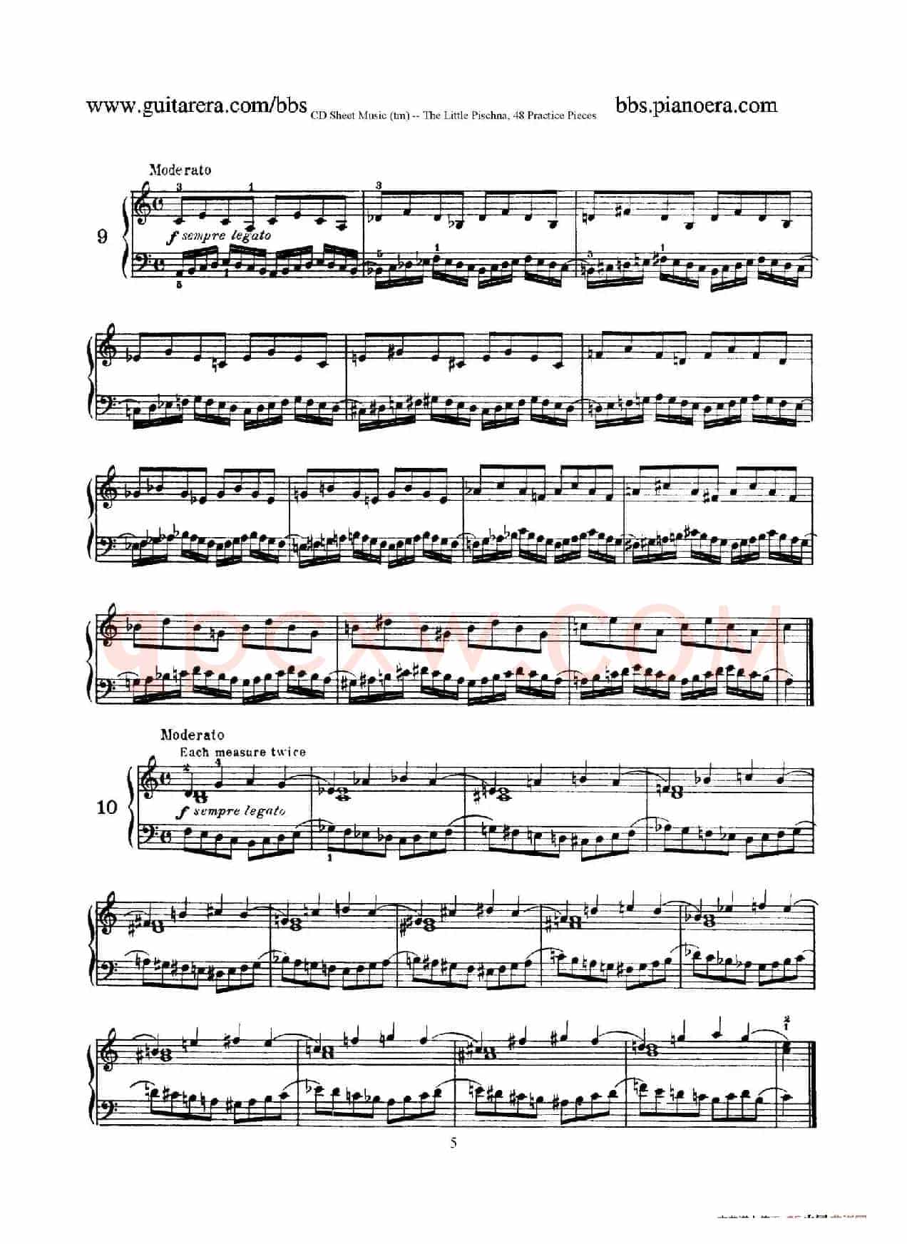 48 Practice Pieces(四十八首钢琴练习曲)