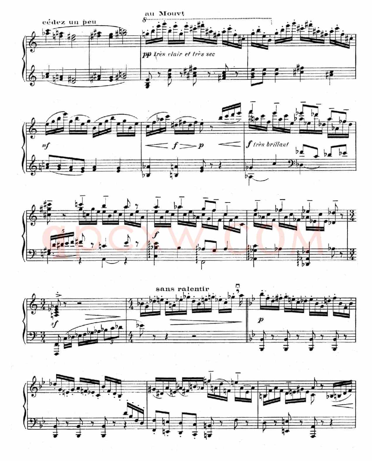 Presto in B-Flat Majo（降B大调急板）