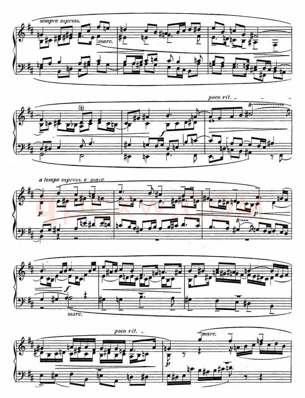 6 Preludes and Fugues Op.99(6首前奏曲与赋格·4)