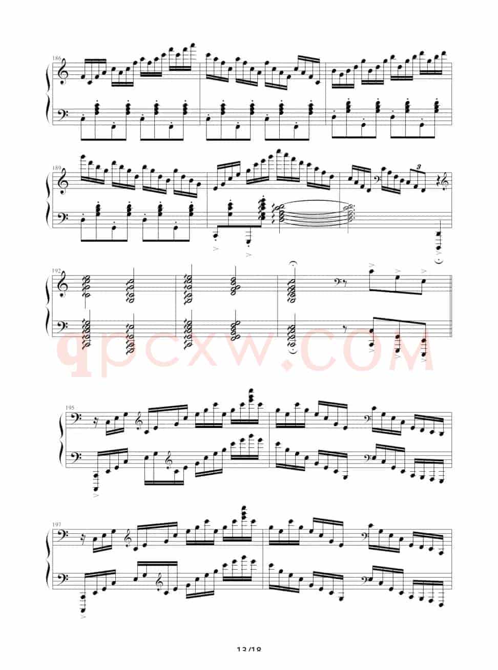 C大调练习曲No.2（琶音和左手跳跃练习）