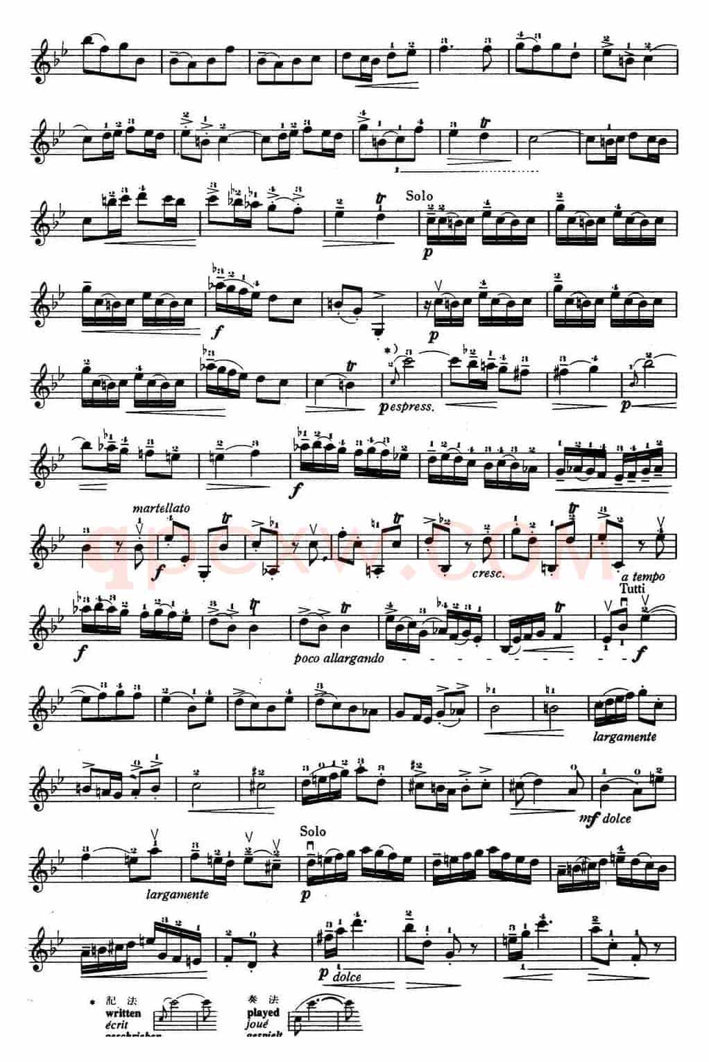 铃木小提琴教材第五册（Suzuki Violin School Violin Part VOLUME 5）