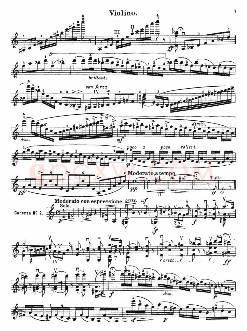 Violin Concerto in A minor No.5 Op.37