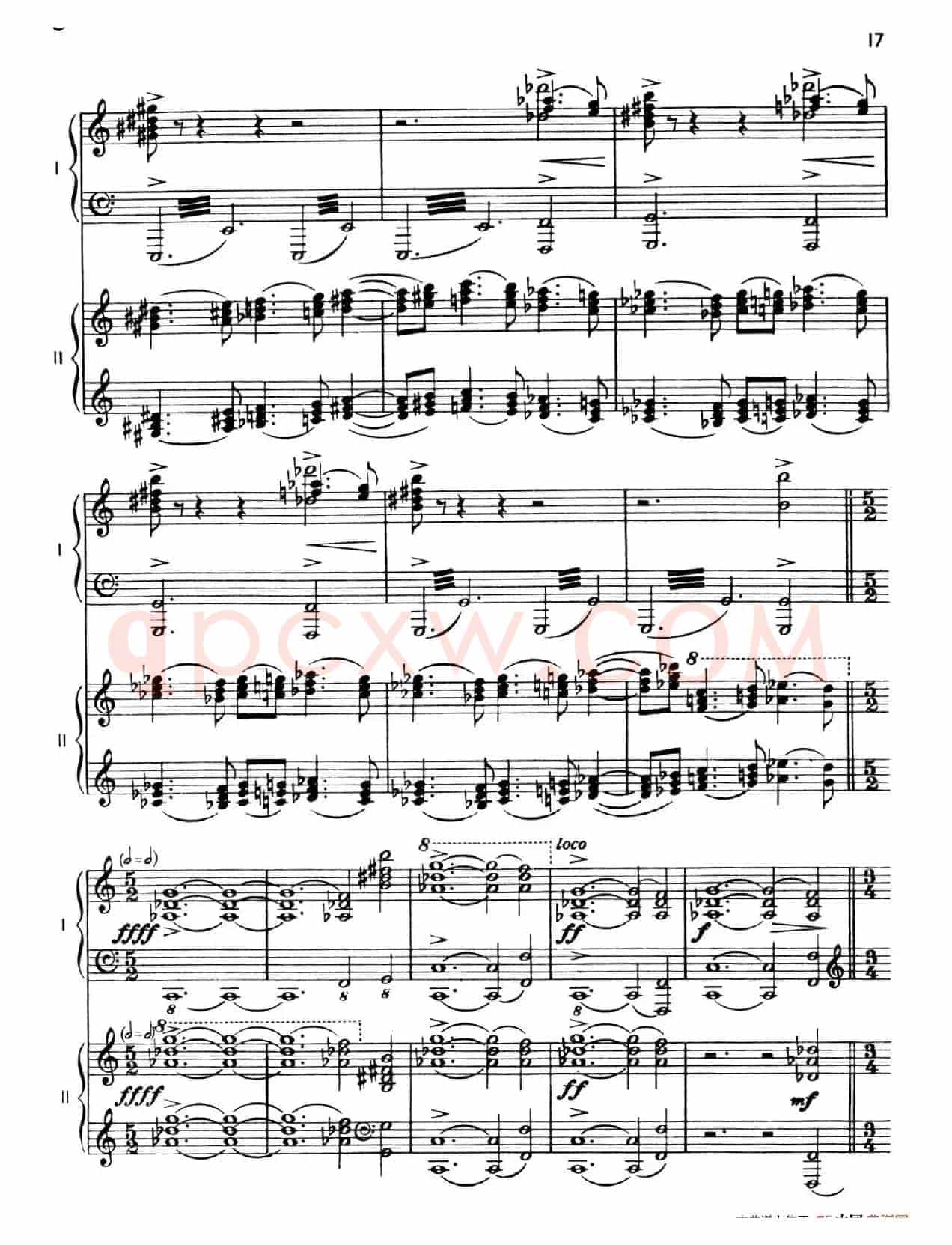 The Planets Op.32(双钢琴)(行星·第一乐章 火星—战争使者)