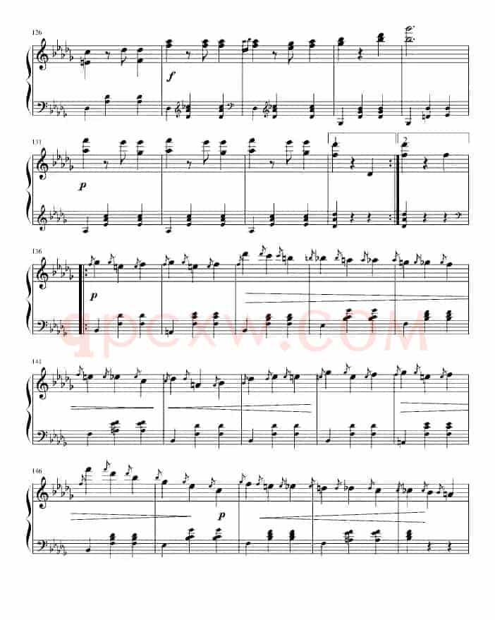 华丽的大圆舞曲（冯明东制谱版）