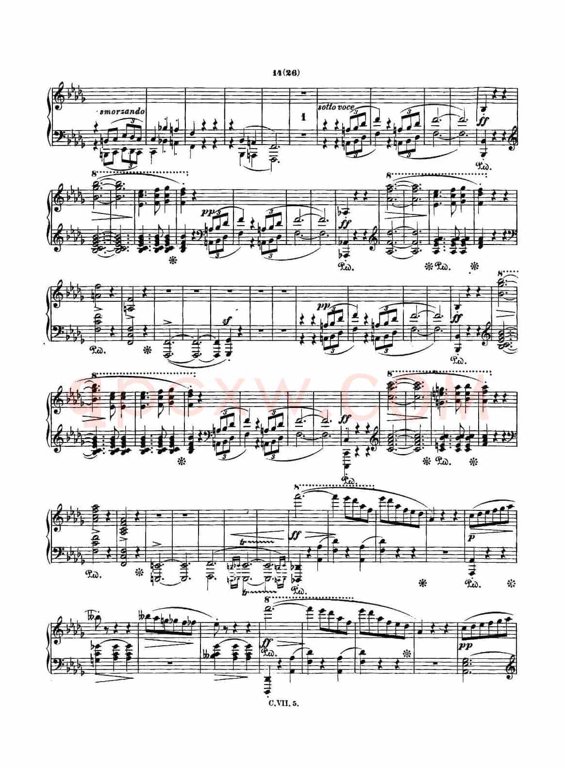 肖邦 钢琴谐谑曲 Chopin Scherzo(No.2 降b小调,Op.31)