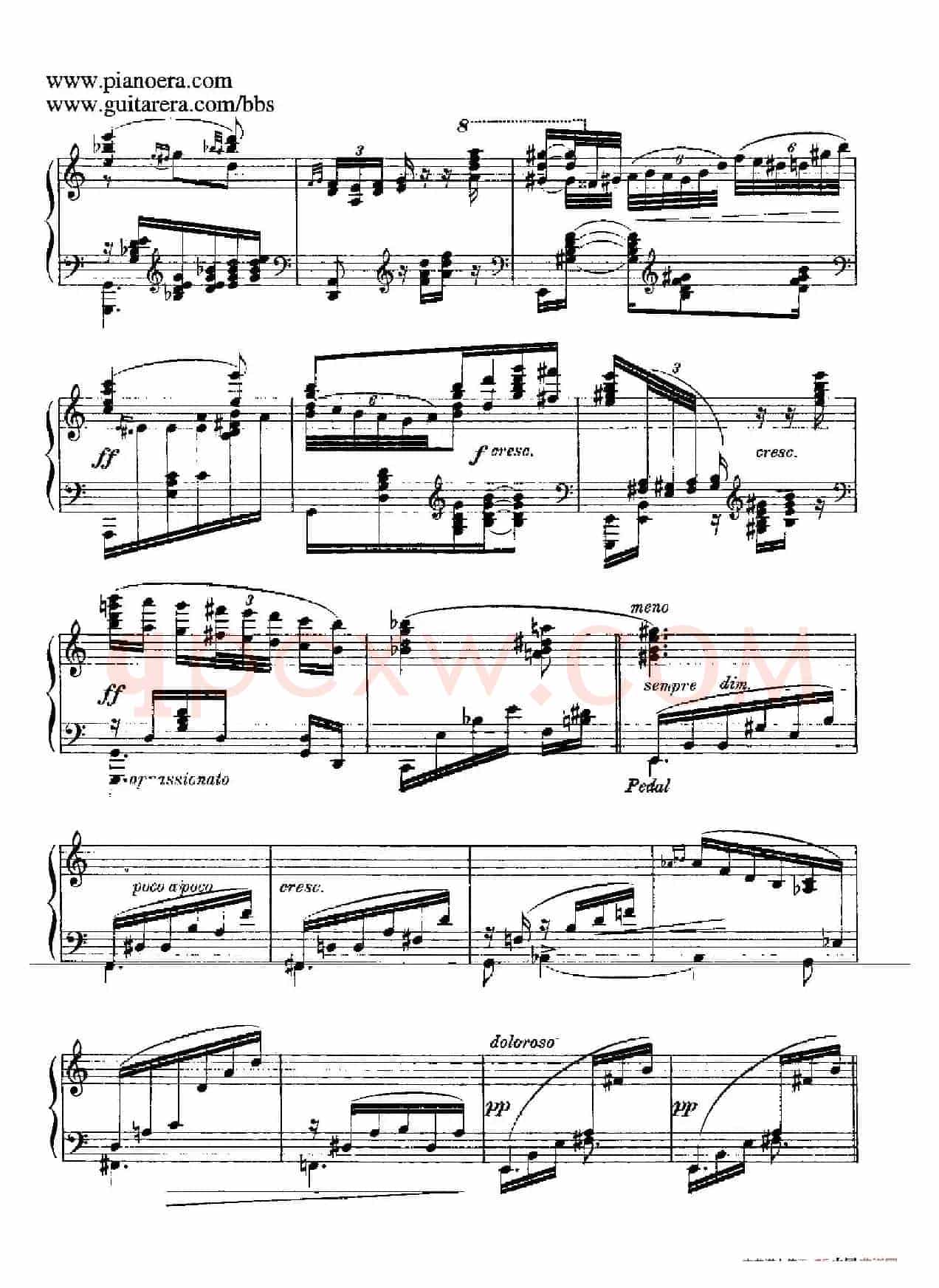 Goyescas（戈雅之画）（6. 幽灵的小夜曲 Serenata Del Espectro）