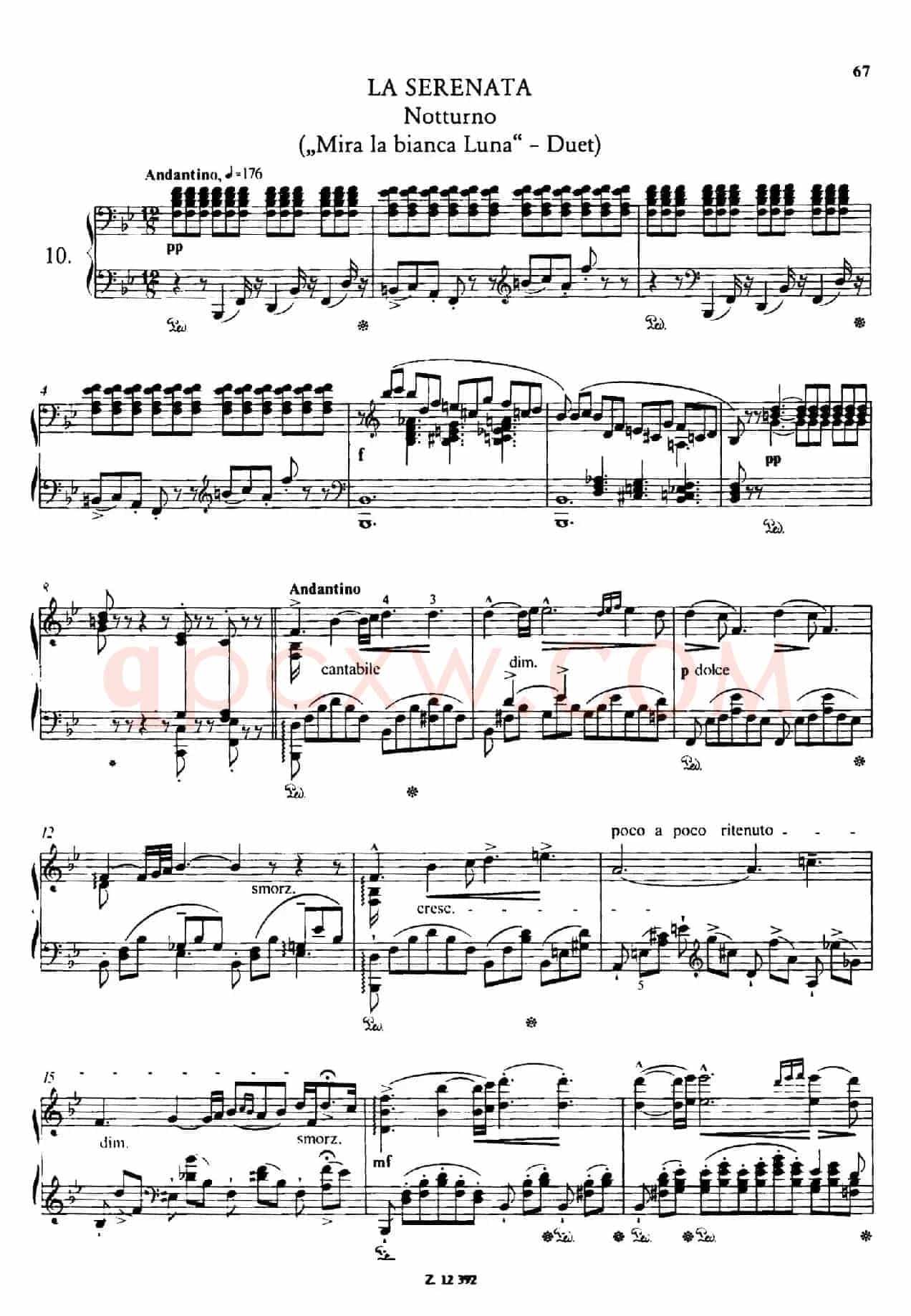 Soirées Musicales S.424(《音乐晚会(全12首)》第10首)