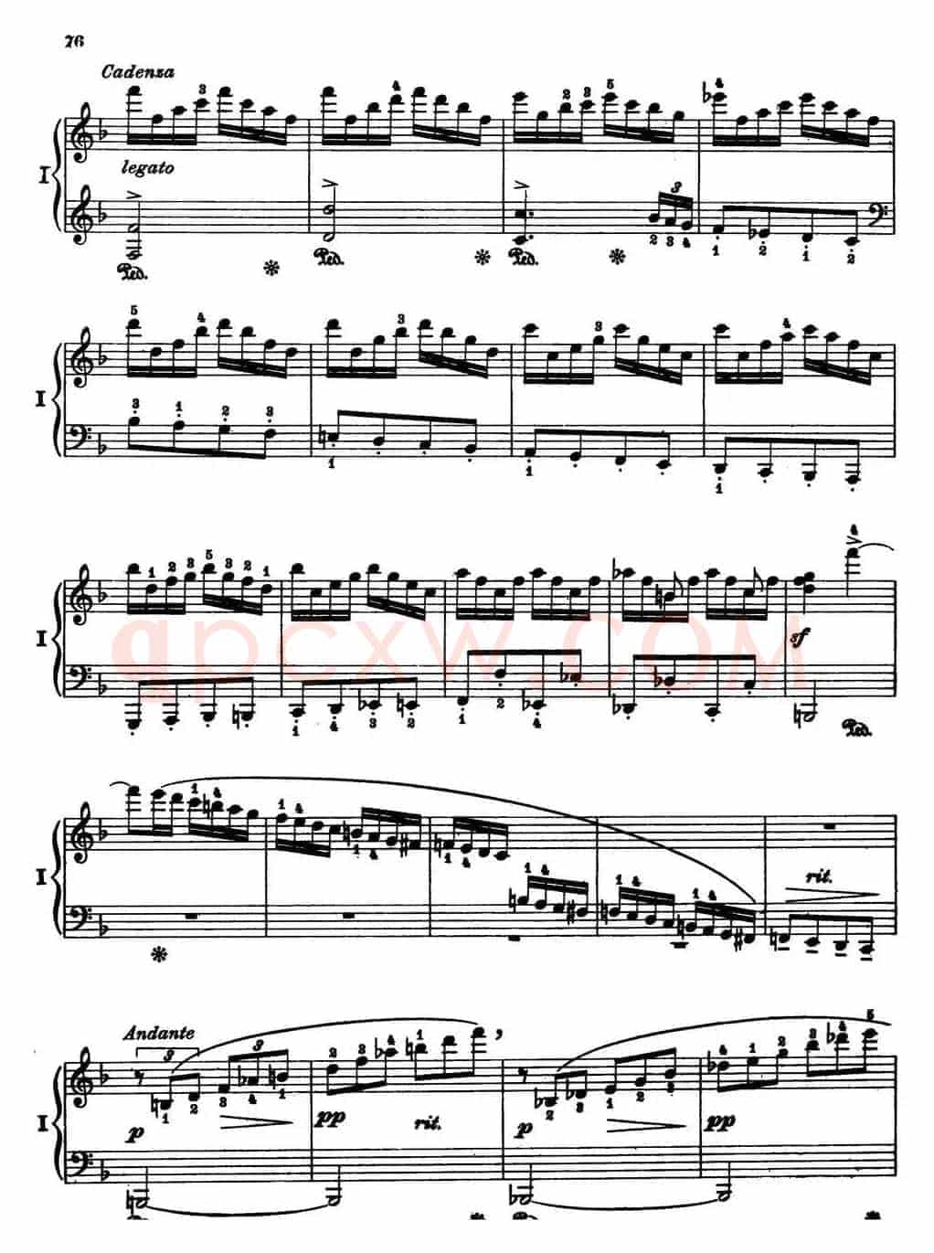 二十八部钢琴协奏曲 No.19（P61-78）