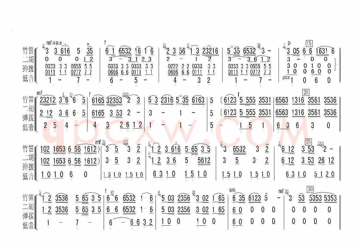 春到湘江（笛子独奏曲）