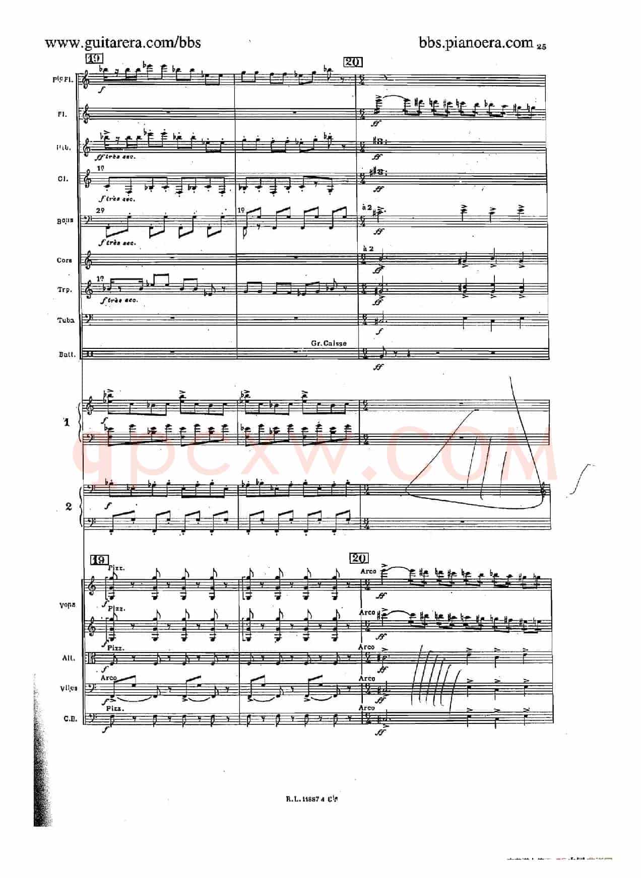 Concerto for 2 Pianos in d Minor(d小调双钢琴协奏曲·总谱)