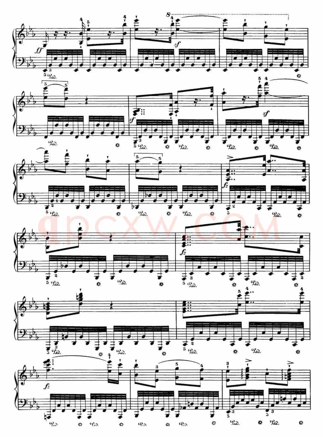 50首车尔尼Op.740钢琴手指灵巧技术练习曲（NO.15）