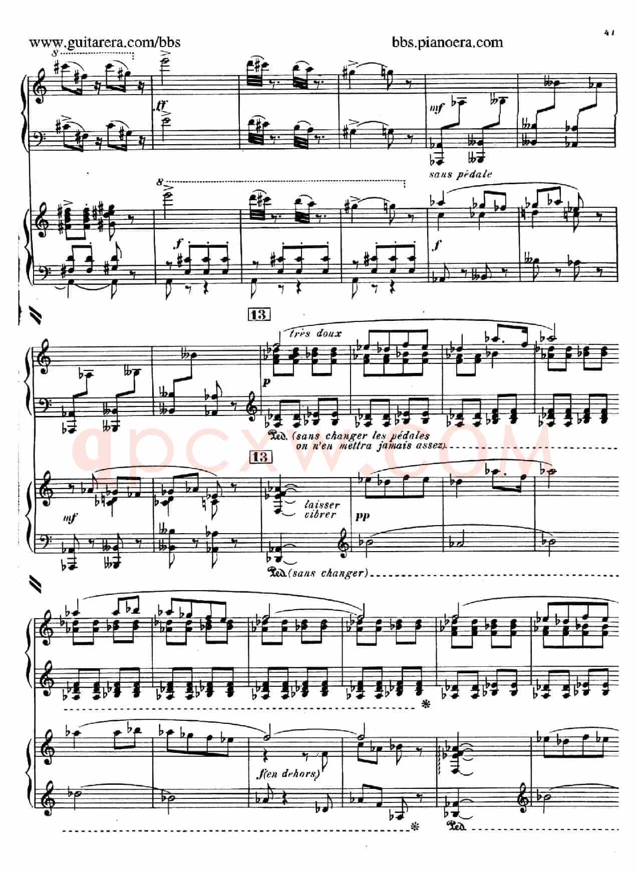 Piano Concerto in c-sharp Minor(升c小调钢琴协奏曲·第三乐章)