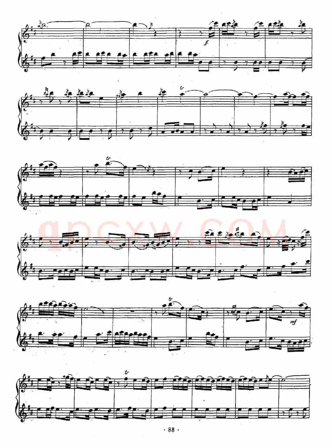 百鸟音（笛子+笙、五线谱）