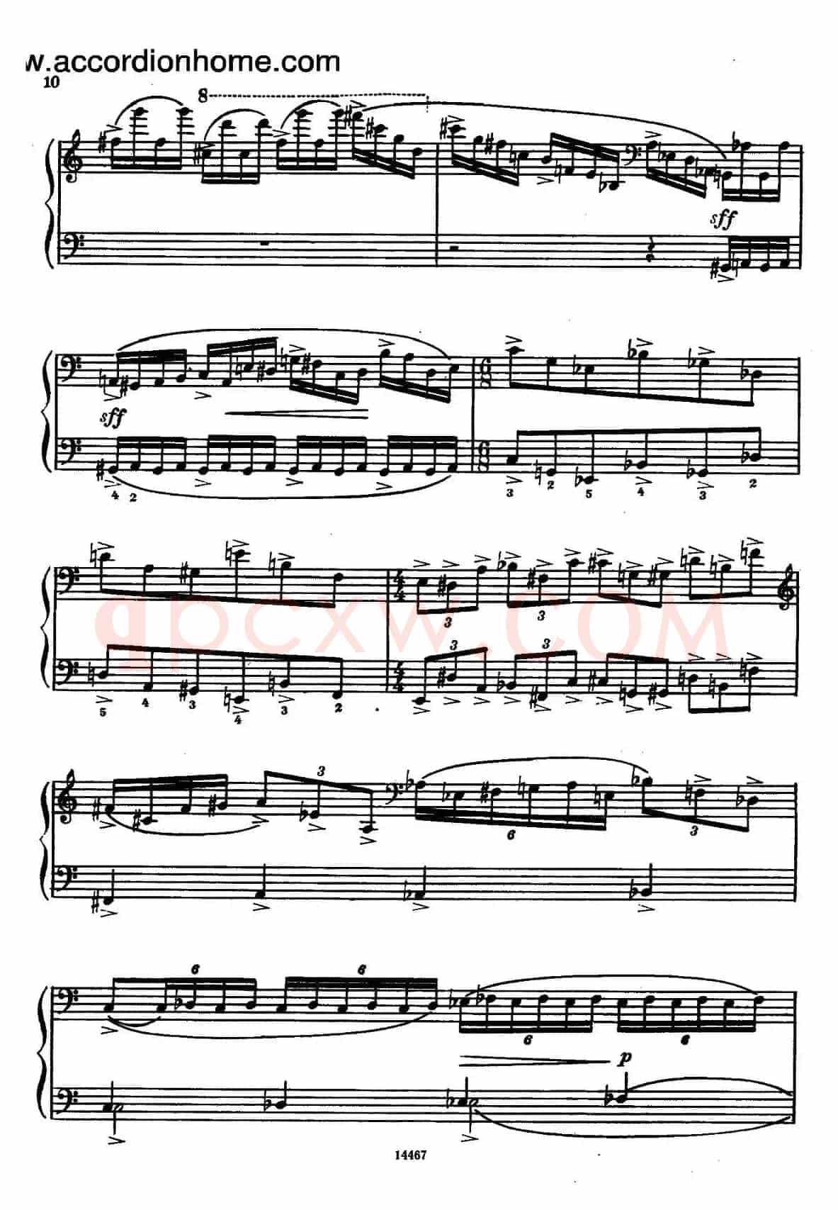 Sonate No.3(奏鸣曲三号)(第一乐章)