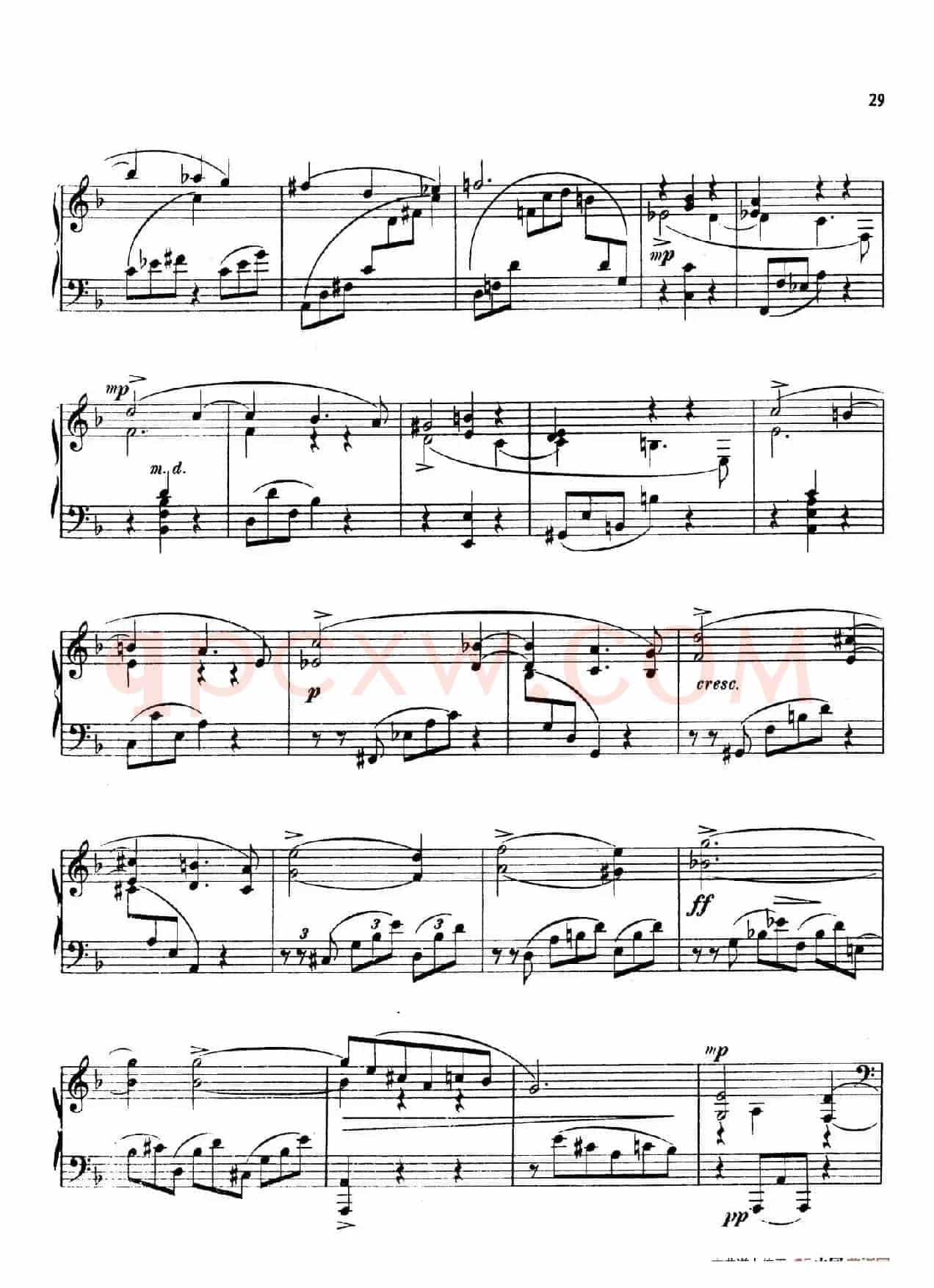 24 Characteristic Pieces Op.36(24首性格小品·6)