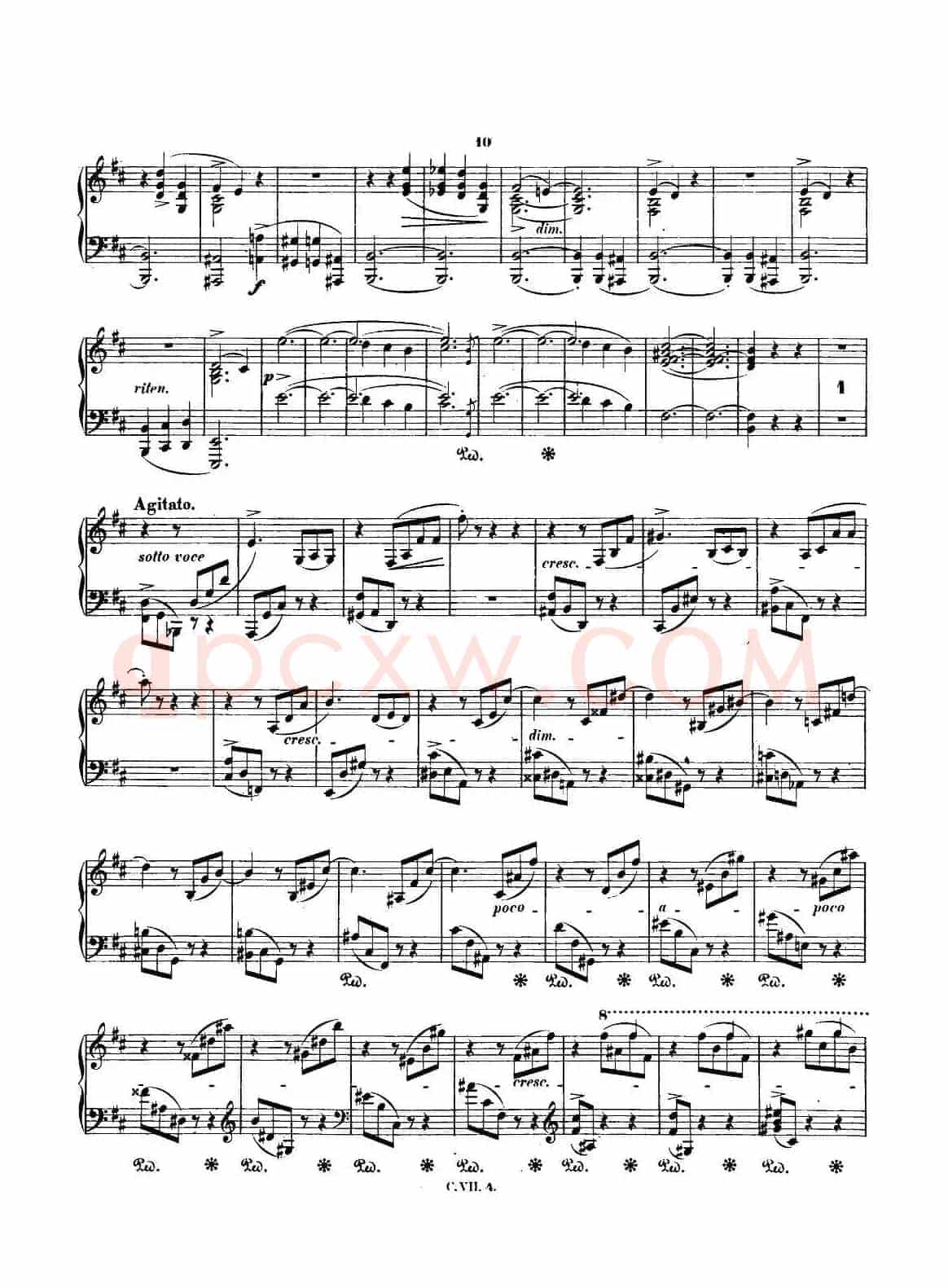 肖邦 钢琴谐谑曲 Chopin Scherzo(No.1 b小调,Op.20)