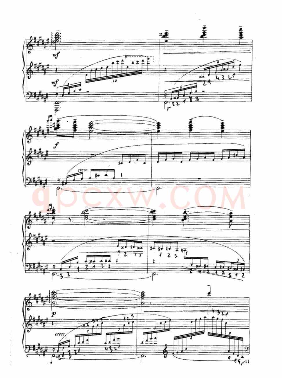 Six Préludes Exotiques Op·17（6首特色前奏曲·1）