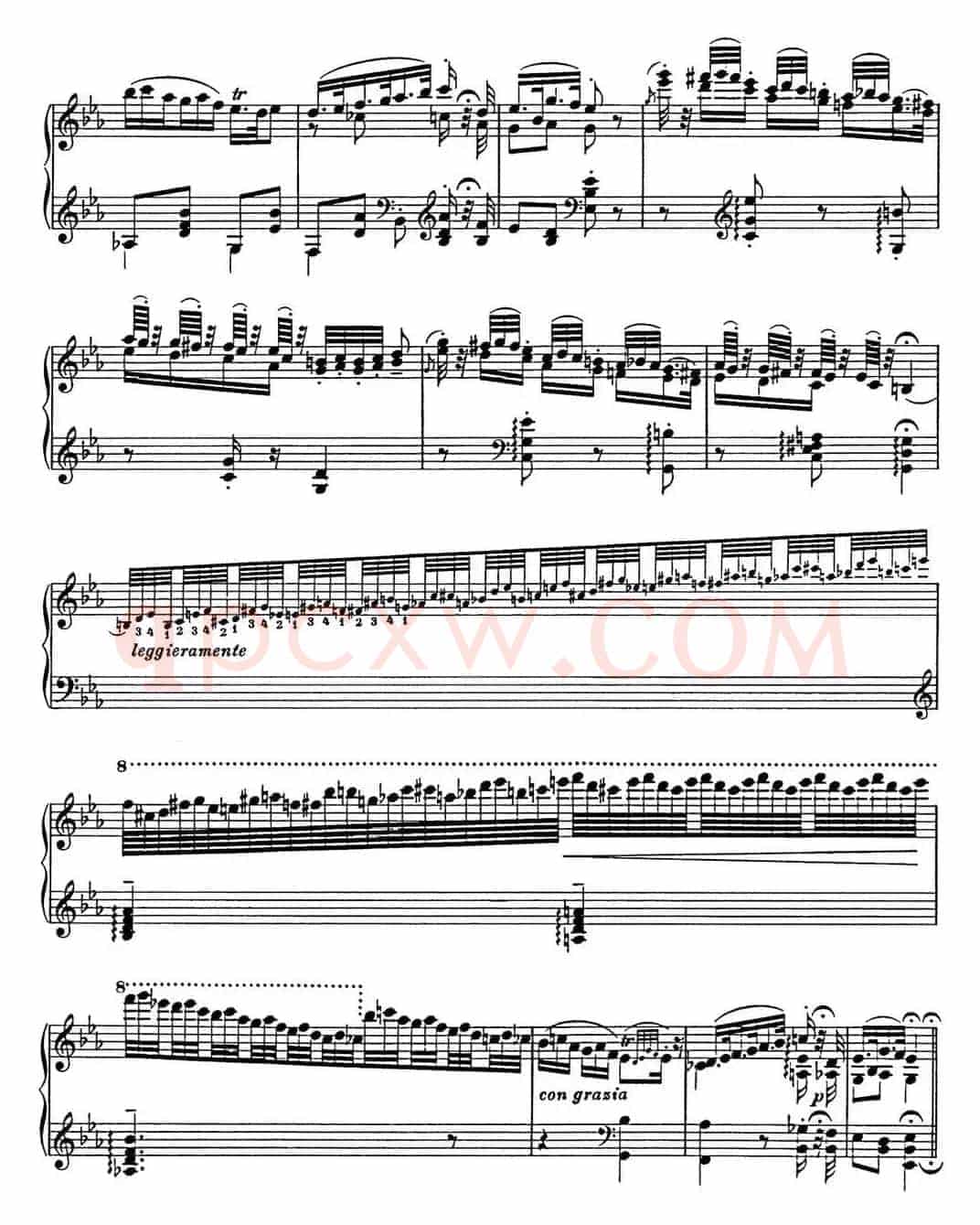李斯特 匈牙利狂想曲 Hungarian Rhapsodies S.244 No.4