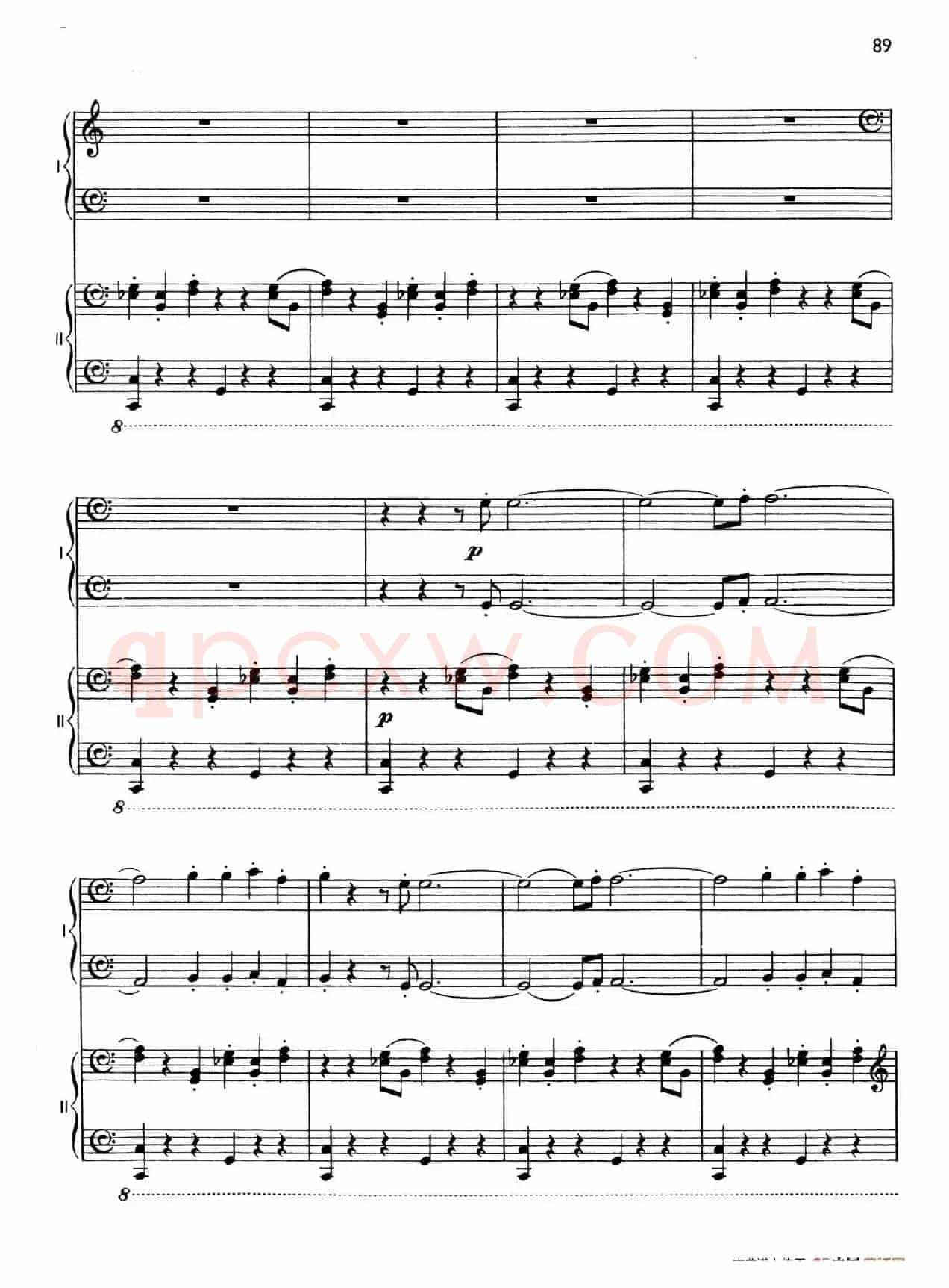 The Planets Op.32（双钢琴）（行星·第六乐章 天王星—魔术师）