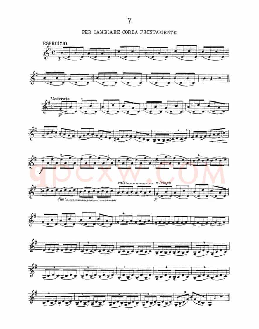 36 Studi Melodici E Facilissimi  Op.48之1—10（36首容易旋律 作品.48）