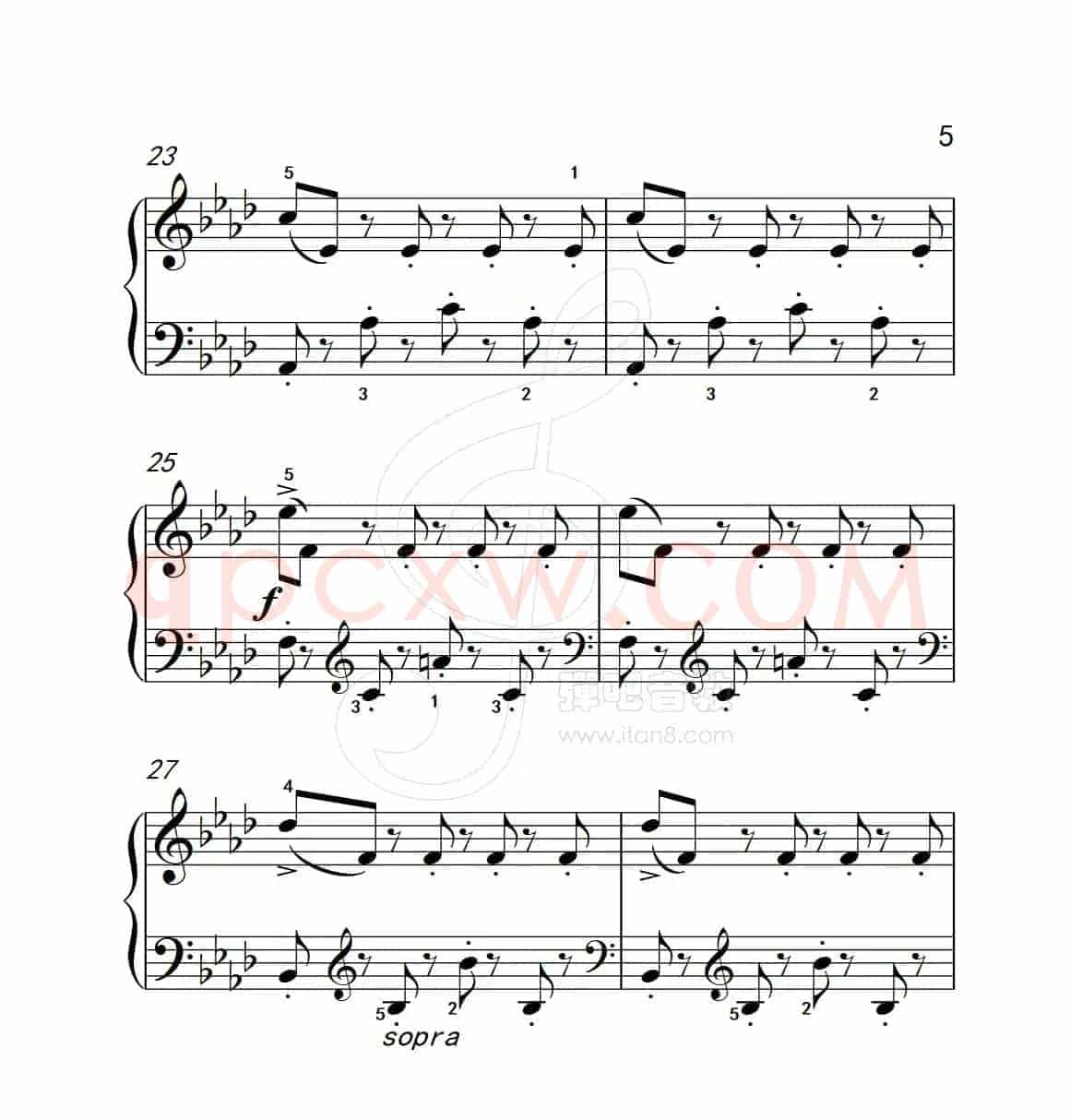 练习曲 43（克拉莫钢琴练习曲60首）