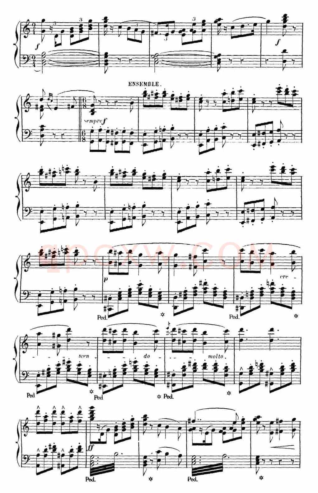 Carmen for Solo Piano（卡门全剧钢琴独奏版）（No.18）