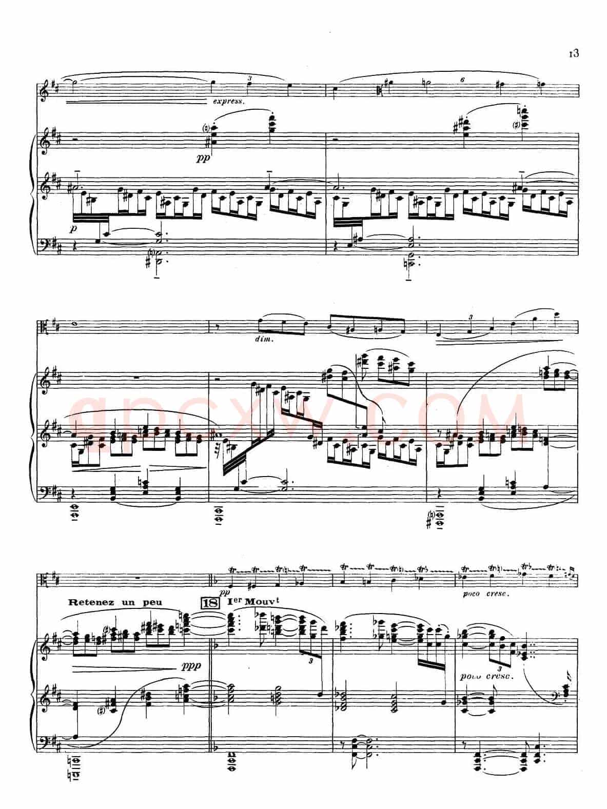 传奇 Op.66（中音萨克斯+钢琴伴奏）