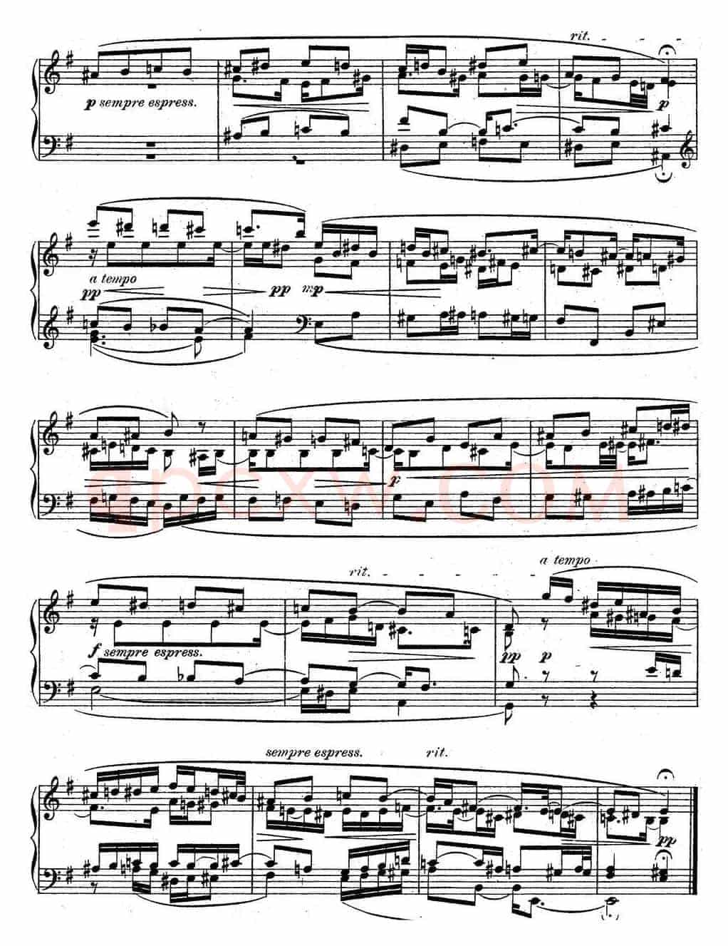 6 Preludes and Fugues Op.99(6首前奏曲与赋格·1)