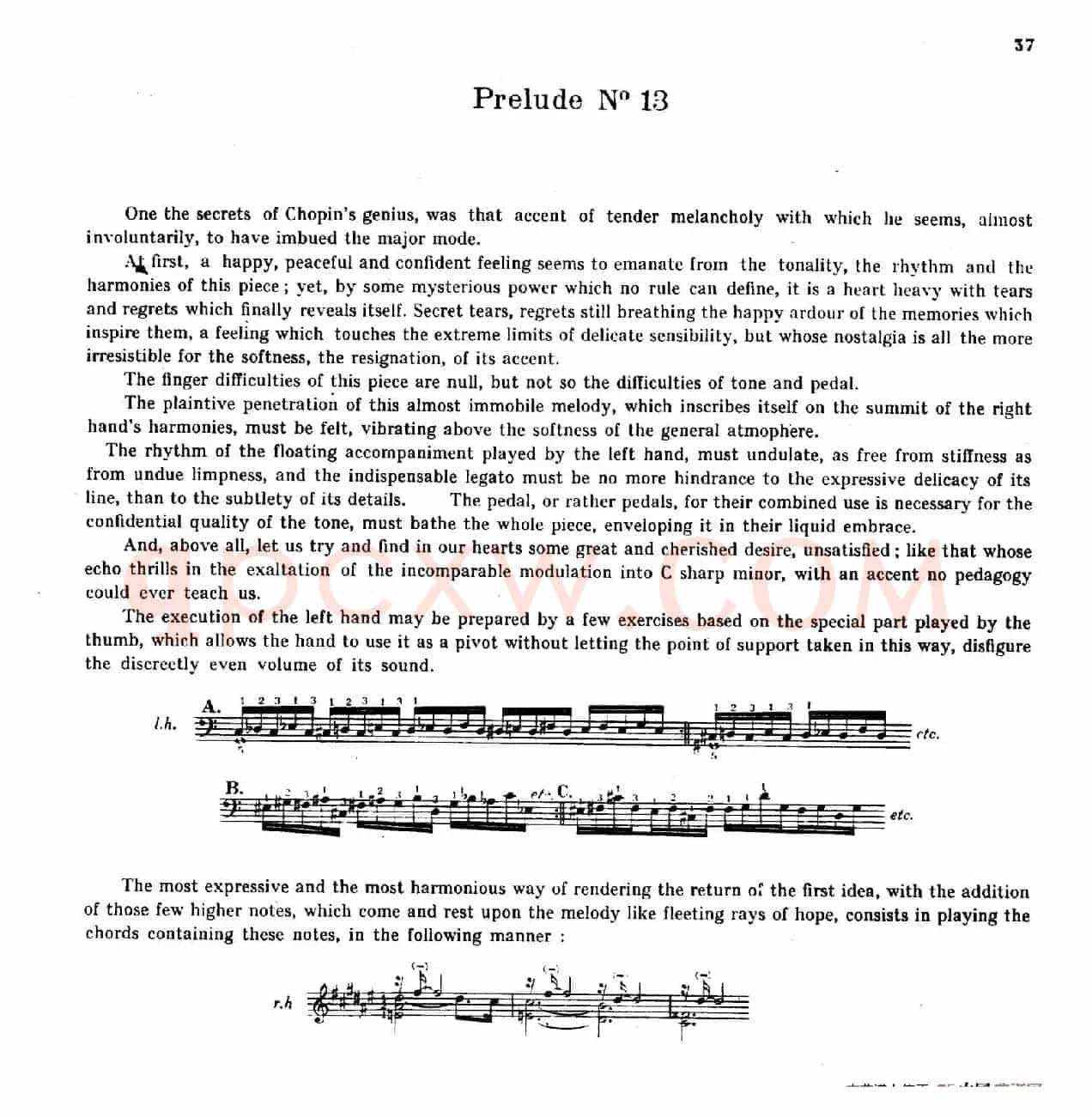 Preludes Op.28(24首前奏曲·13)