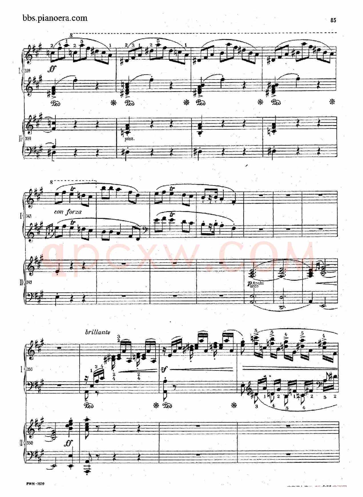 Grand Fantasy on Polish Airs Op.13(华丽的波兰民歌幻想曲·双钢琴版)