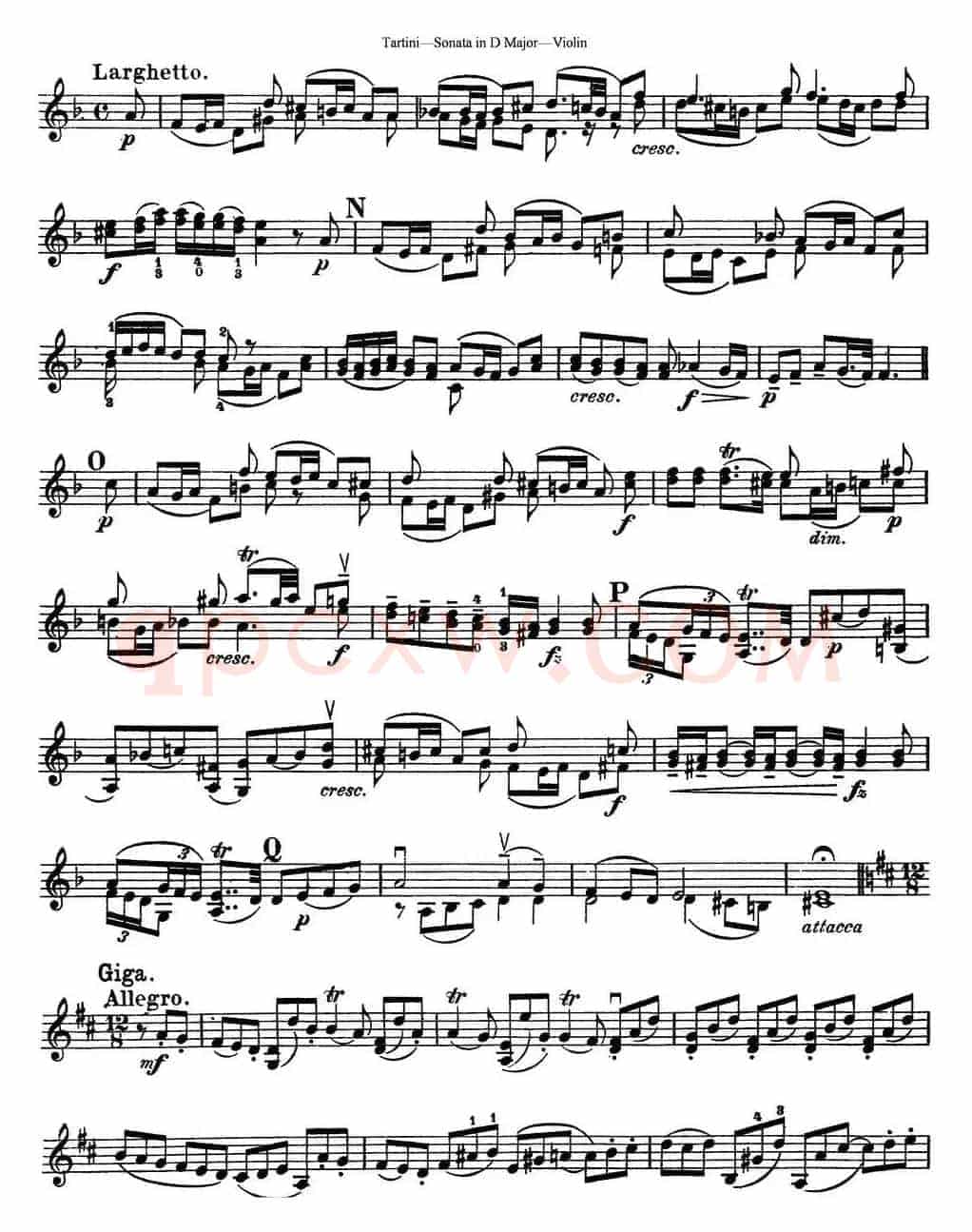 Violin Sonata in D Major