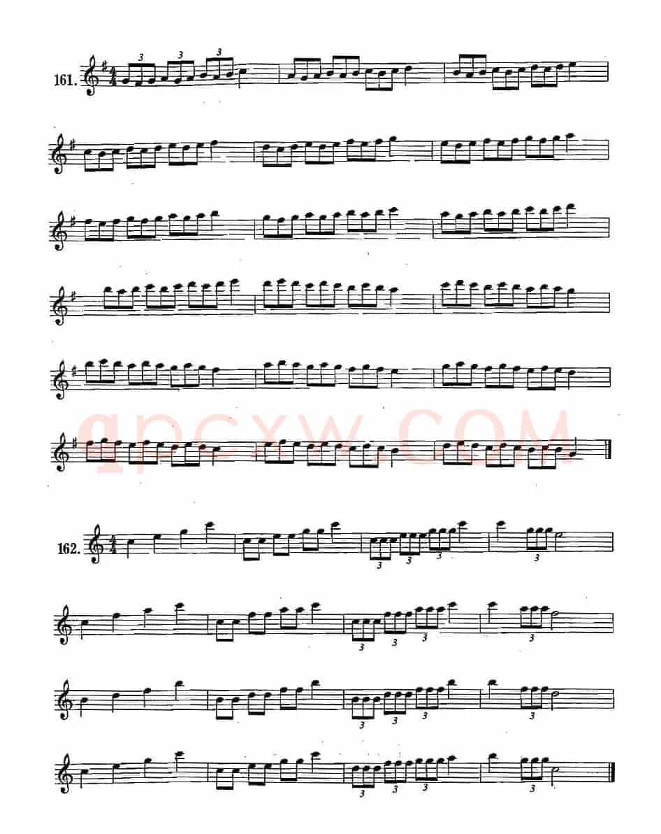 练习曲合集：27、三连音练习
